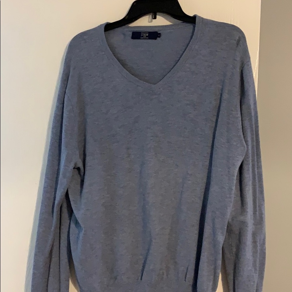 J crew men’s v neck sweater